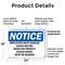 Signmission Safety Culture Sign, 24 in Width, Plastic, Rectangle OS-2PACK-NS-P-1824-L-11965 - alternate 7